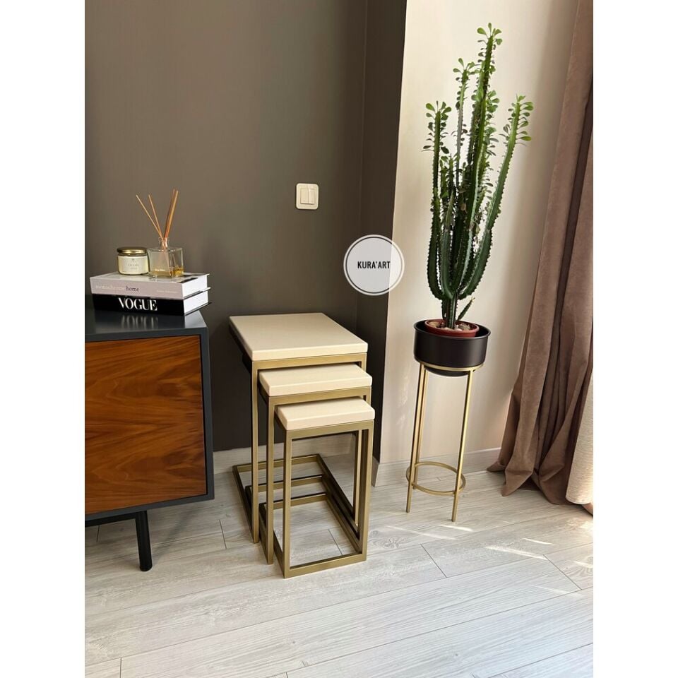 3'lü Vivid Sehpa