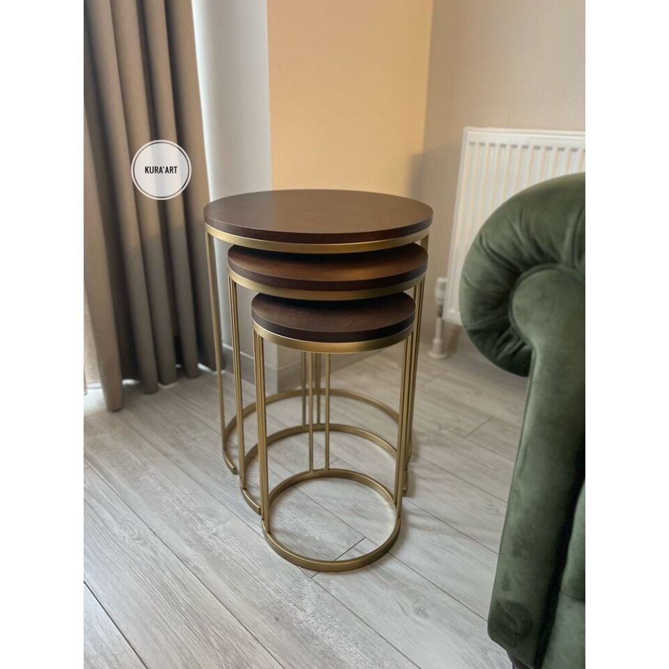 3'lü Charm Sehpa